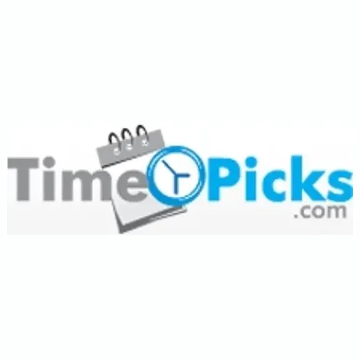 timepicks brand logo for timepicks.com