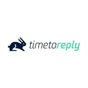 timetoreply brand logo for timetoreply.com