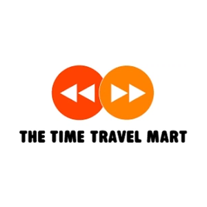 timetravelmart brand logo for timetravelmart.com