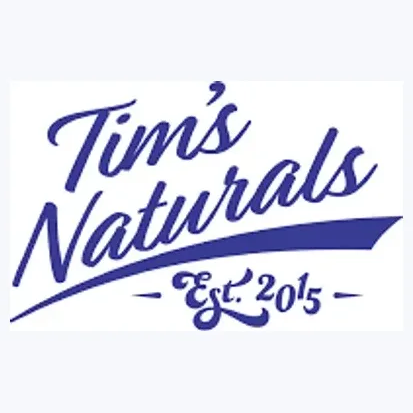 timsnaturals brand logo for timsnaturals.com