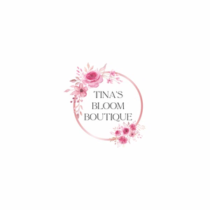 tinasbloomboutique brand logo for tinasbloomboutique.com