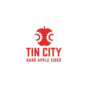 tincitycider brand logo for tincitycider.com