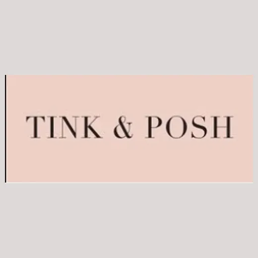 tinkandposh brand logo for tinkandposh.com