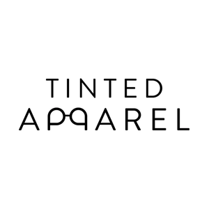 tintedapparel brand logo for tintedapparel.com