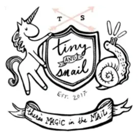 tinyandsnail brand logo for tinyandsnail.com