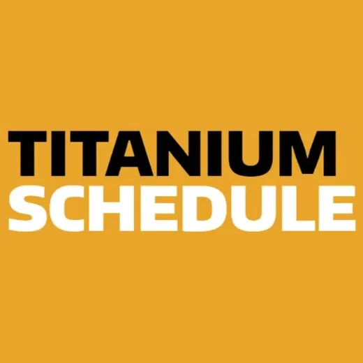 titaniumschedule brand logo for titaniumschedule.com