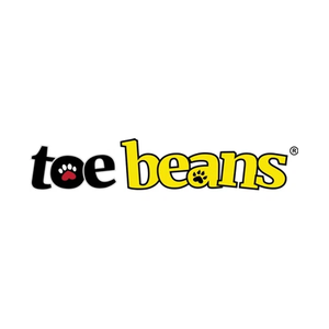 toe-beans brand logo for toe-beans.com