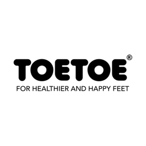 toetoesocks brand logo for toetoesocks.com