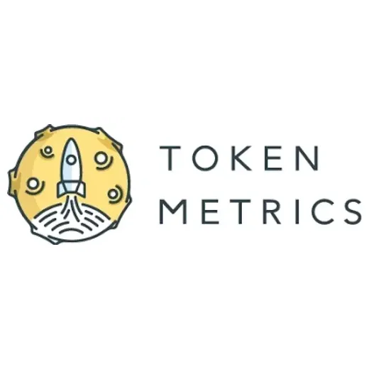 tokenmetrics brand logo for tokenmetrics.com