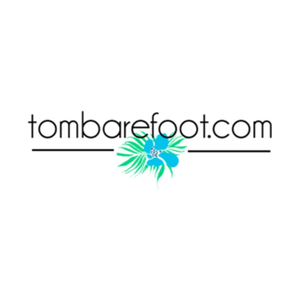 tombarefoot brand logo for tombarefoot.com