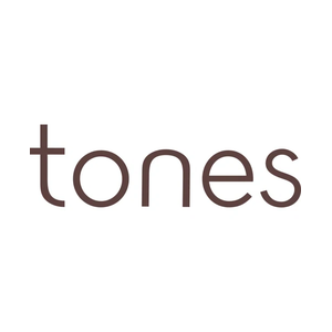 tones brand logo for tones.co