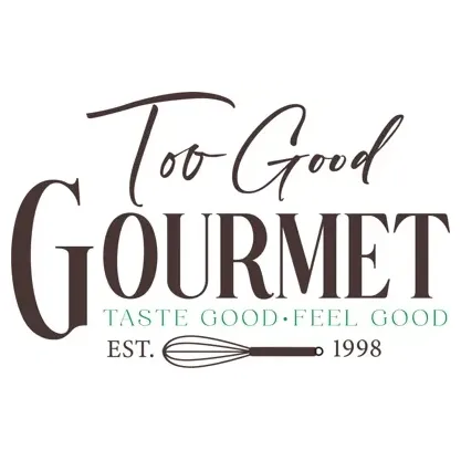 toogoodgourmet brand logo for toogoodgourmet.com
