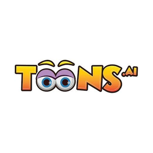 toons brand logo for toons.ai