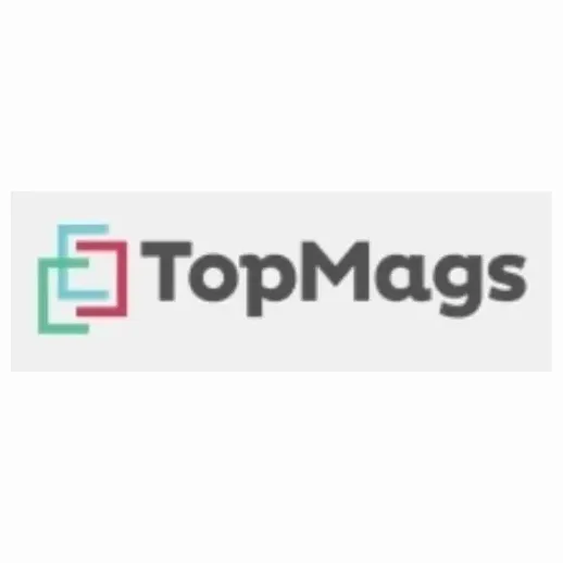 topmags brand logo for topmags.com
