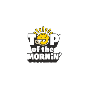topofthemornincoffee brand logo for topofthemornincoffee.com