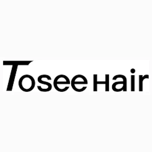 toseehair brand logo for toseehair.com