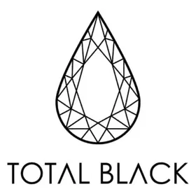 total-black brand logo for total-black.com