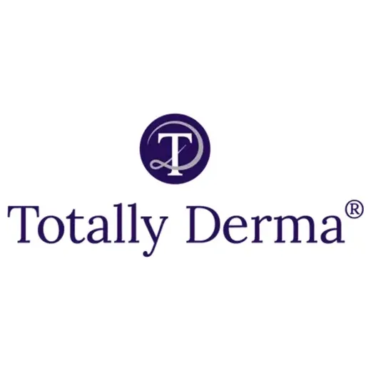 totallyderma brand logo for totallyderma.com