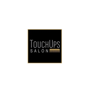 touchupssalon brand logo for touchupssalon.com