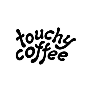 touchycoffee brand logo for touchycoffee.com