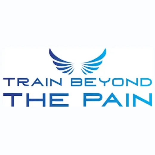 trainbeyondthepain brand logo for trainbeyondthepain.com