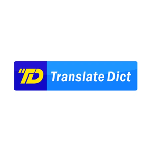 translatedict brand logo for translatedict.com