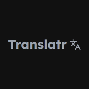 Vercel brand logo for translatr.vercel.app