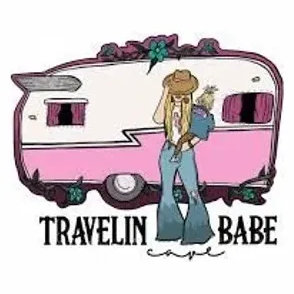 travelinbabecave brand logo for travelinbabecave.com