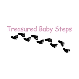 treasuredbabysteps brand logo for treasuredbabysteps.com