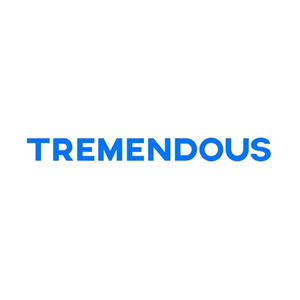tremendous brand logo for tremendous.com