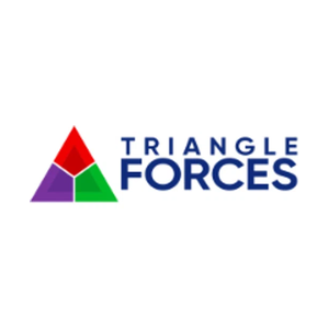 triangleforces brand logo for triangleforces.com