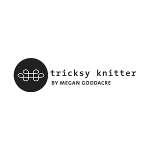 tricksyknitter brand logo for tricksyknitter.com