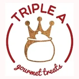 tripleagourmettreats brand logo for tripleagourmettreats.com