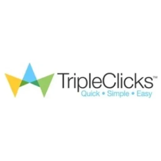 tripleclicks brand logo for tripleclicks.com