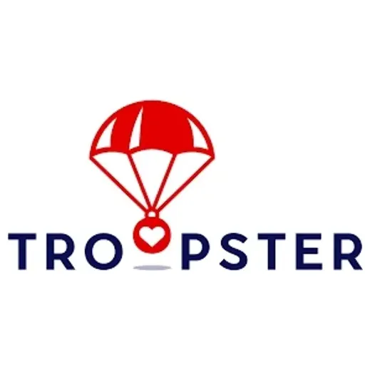 troopster brand logo for troopster.com