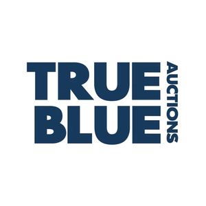 trueblueauctions brand logo for trueblueauctions.com