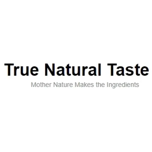 truenaturaltaste brand logo for truenaturaltaste.com