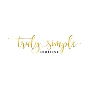 trulysimpleboutique brand logo for trulysimpleboutique.com