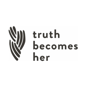 truthbecomesher brand logo for truthbecomesher.com