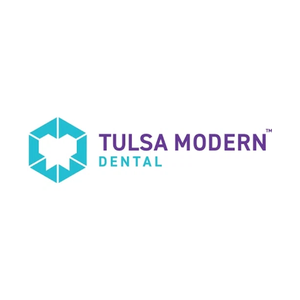tulsamoderndental brand logo for tulsamoderndental.com