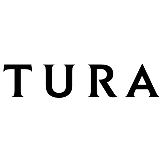tura brand logo for tura.com