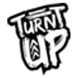 turntup brand logo for turntup.com