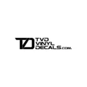 TVD Vinyl Decals brand logo for tvdvinyldecals.com