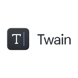 twain brand logo for twain.ai