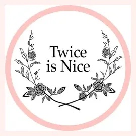twiceisniceshoppe brand logo for twiceisniceshoppe.com