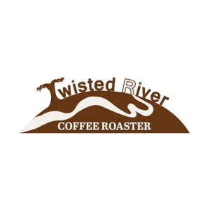 twistedrivercoffeeroaster brand logo for twistedrivercoffeeroaster.com