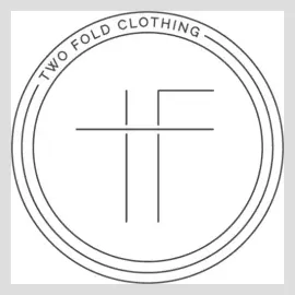 twofoldclothing brand logo for twofoldclothing.com
