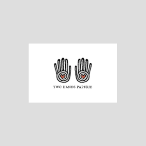 twohandspaperie brand logo for twohandspaperie.com