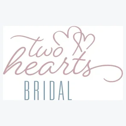 twoheartsbridal brand logo for twoheartsbridal.net