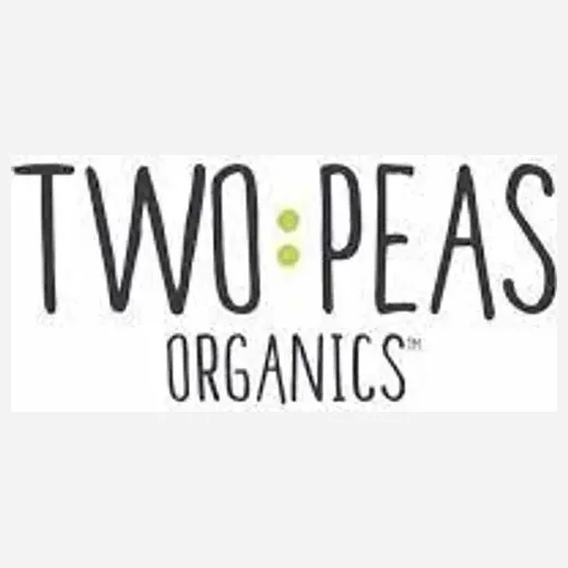 twopeasorganics brand logo for twopeasorganics.com